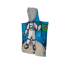 Poncho Para Niño con diseño ASTROBOY