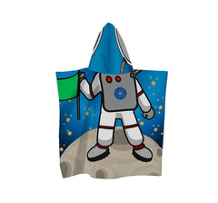 Poncho Para Niño con diseño ASTROBOY