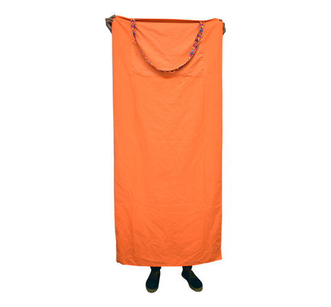 Bolsa Toalla Dryme Calavera Negro con Naranja