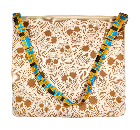 Bolsa Toalla Dryme Calavera Beige