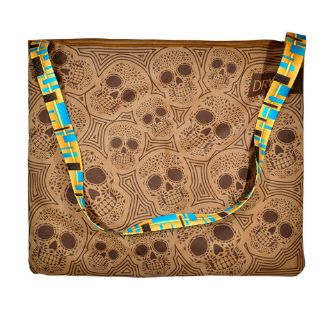 Bolsa Toalla Dryme Calavera Café