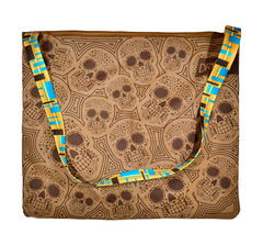 Bolsa Toalla Dryme Calavera Café