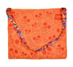 Bolsa Toalla Dryme Calavera Naranja