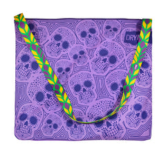 Bolsa Toalla Dryme Calavera Morada