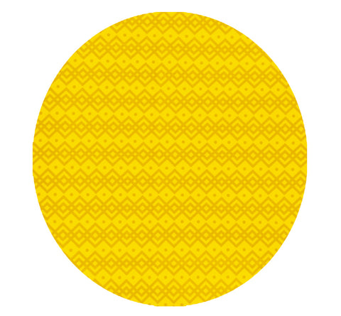 Promoción Toallas lisas DUO-TONO Grande Mosaico Amarillas