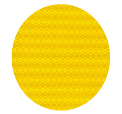 Promoción Toallas lisas DUO-TONO Grande Mosaico Amarillas