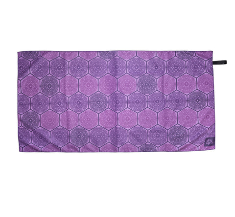 Toalla DUO-TONO Grande Morado 2026