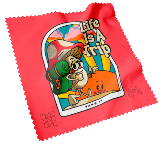 Paño de Microfibra Life is a Trip MIKE SANDOVAL