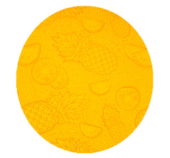 Promoción Toallas Grandes DUO-TONO  Frutal Amarillo