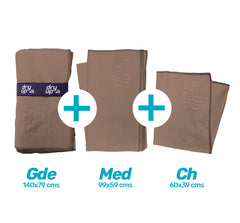 Kit de Promoción Toallas Lisas Café