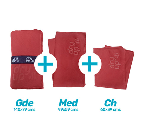 Kit de Promoción Toallas Lisas Caoba