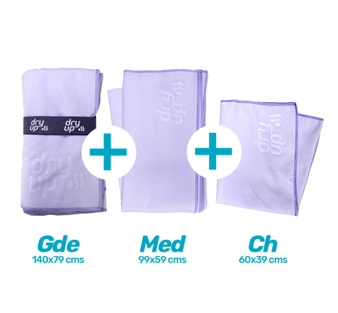 Kit de Promoción Toallas Lisas Lila