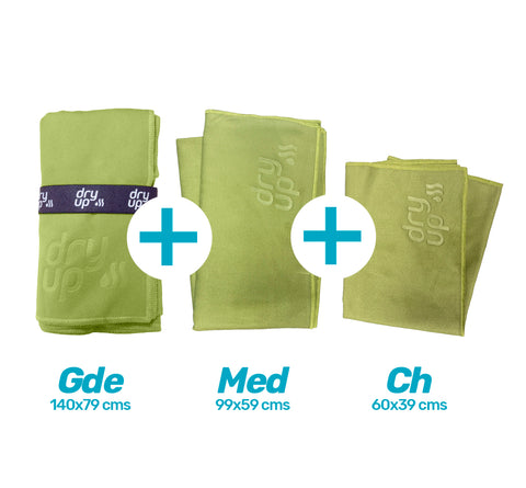 Kit de Promoción Toallas Lisas Oliva