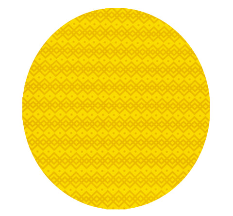 Toalla lisa DUO-TONO Grande Mosaico Amarilla